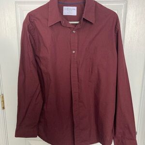 Croft & Barrow Men's Burgundy Shirt